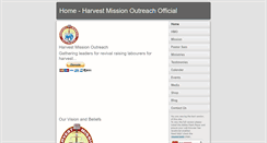 Desktop Screenshot of harvestmission.org.uk